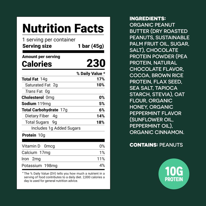 FROPRO Plant Protein Snack Bars - Plant Based Protein Bars,
