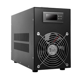 ZHFEISY 60L/15.85Gal Aquarium Chiller for Fish Tank - 200W Water Chiller with Quiet Design <50dB, Electronics Semiconductors Refrigeration- Refrigeration for Hydroponic System with 4.92ft Power Cord