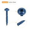 QUARKZMAN #8x1-1/4 Inch Pocket Hole Screws, Pack of 150 Square