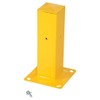 Vestil GR-STC8-DI-TP18-YL Steel Tubular Mounting Posts with Drop In Style