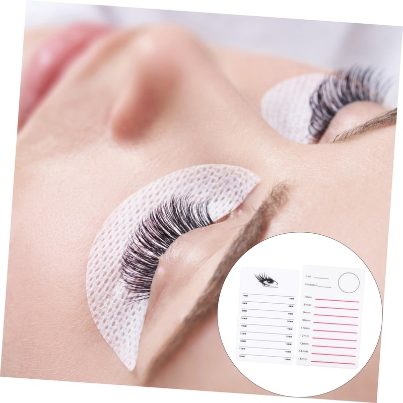 Beavorty 2pcs Professional Eyelash Extension Pallet Holder Lightweight Acrylic Lash