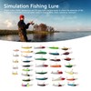 35Pcs Simulation Hard Bait Mixed Minnow Fishing Lure Kit Minnow