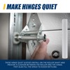 22Pcs Garage Door Hinge Quiet Roller Sleeves with Roller Shaft