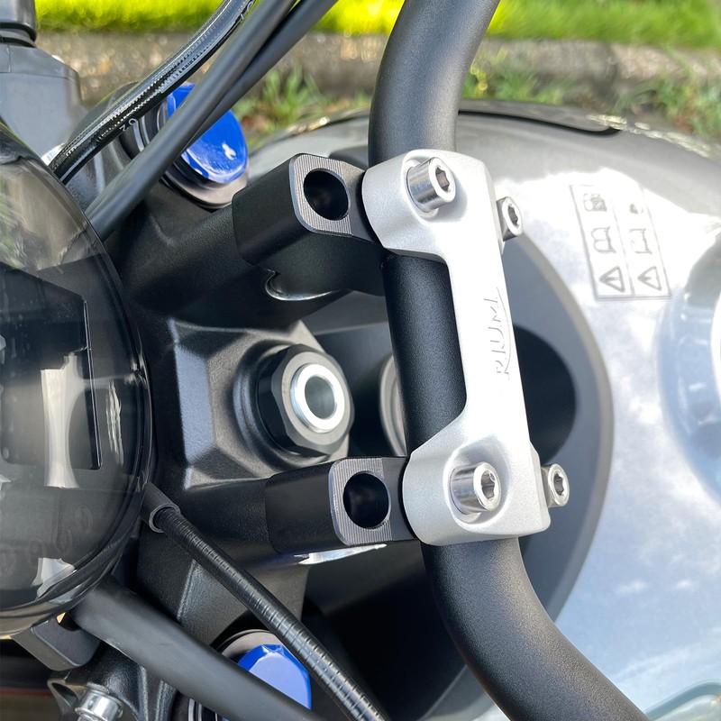 LEDISHUN Motorcycle Handlebar Handle Bar Riser Heighten (for Triumph Vehicle)