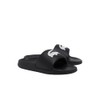 Lacoste Women's Serve Slide, Black & White Croc, 8