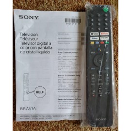 SONY RMF-TX520U TV Remote Control for KD43X80J Television