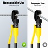 Hydraulic Rebar Cutter, 1/4" - 7/8" / 4 mm -
