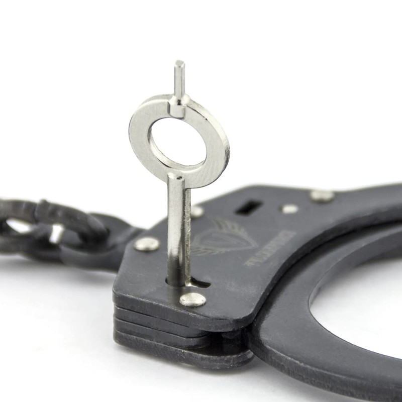 Vulcanforce Solid Steel Universal Handcuff Keys 2-Pack – Professional Law