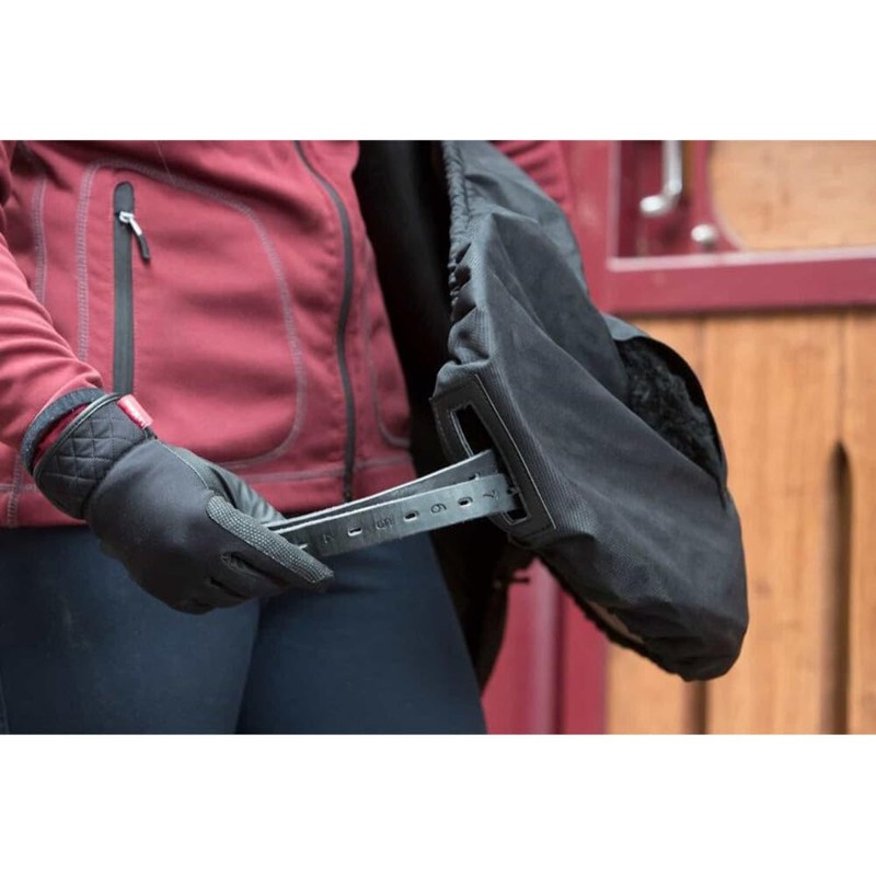 LeMieux GP Jump Saddle Cover Black - Durable Waterproof Outer