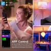 VvLons Smart Light Bulbs with Remote, 16M Colors RGBW Dimmable