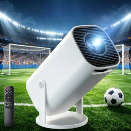 Mini Beamer Portable Smart Projector HD Home Theater Proyector Wireless WiFi Screen Mirroring for Bedroom Outdoor Movie Cinema