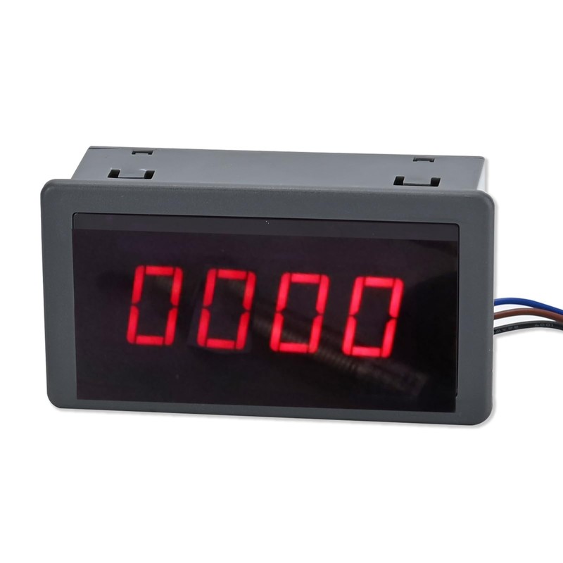4-Digit Red Led Tachometer, 220V Ac Tachometer Display Tachometer Motor