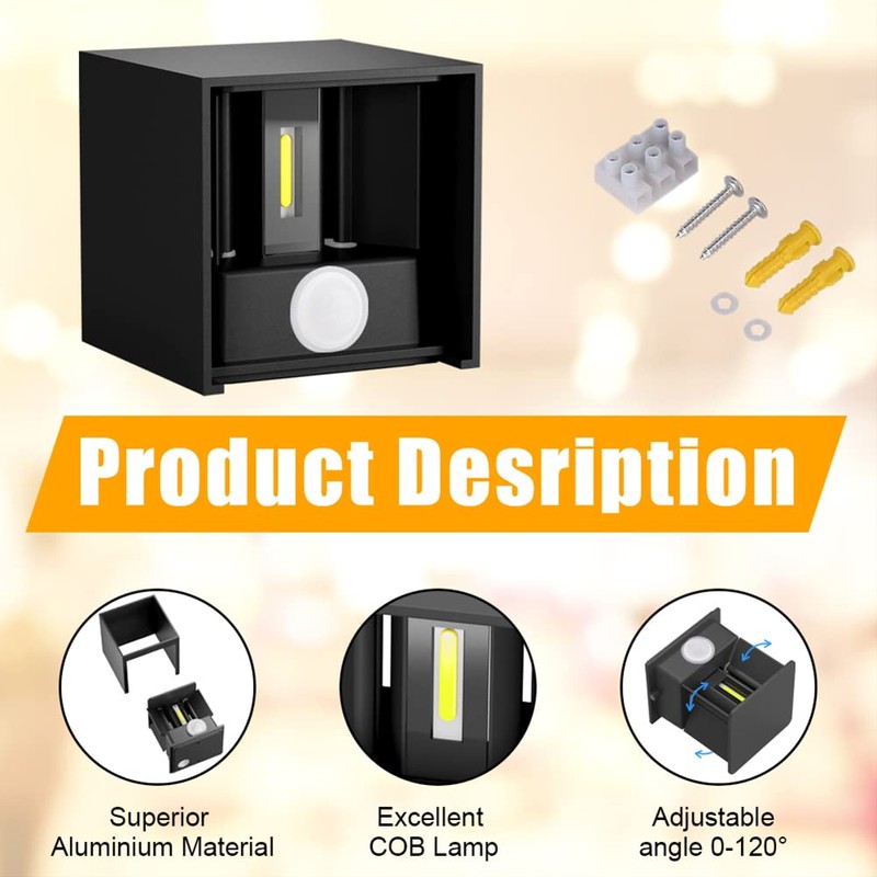 Klighten LED Motion Detector Light