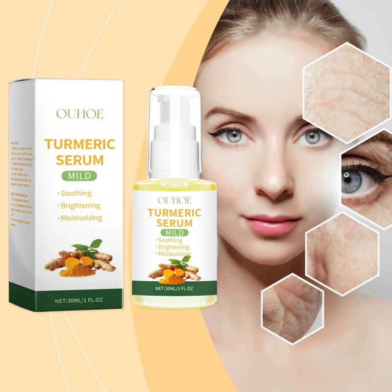 Sérum Facial De Cúrcuma Ouhoe Aclarante Hidratante 30ml