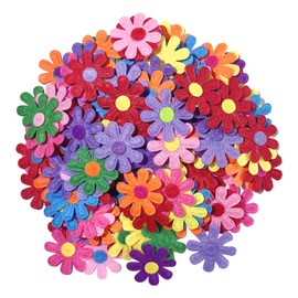 300 Felt Flowers, Diy Handicraft Materials, Creative Flower Decoration, Can Be Used In Headwear, Clothes, Hats, Bags.