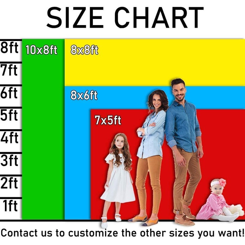 Wollmix Christmas Whoville Decorations Photo Backdrop for Photography Winter Xmas