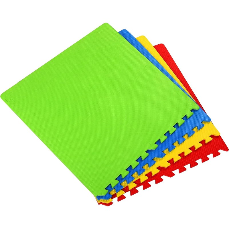 BalanceFrom Kid's Puzzle Exercise Play Mat with EVA Foam Interlocking