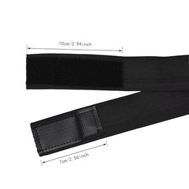 Diademas de moda para hacer pelucas, banda elástica antideslizante con cierre de velcro ajustable, 3 piezas de ancho 3,5 cm (3 piezas)