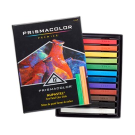 Prismacolor Premier NuPastel Firm Pastel Color Sticks, 12 Pack