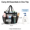 F-color Mesh Shower Caddy Portable for College Dorm Room Essentials