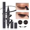 docolor Eyeliner Stamp Double-sided Liquid Winged Eye Liner Pen Waterproof