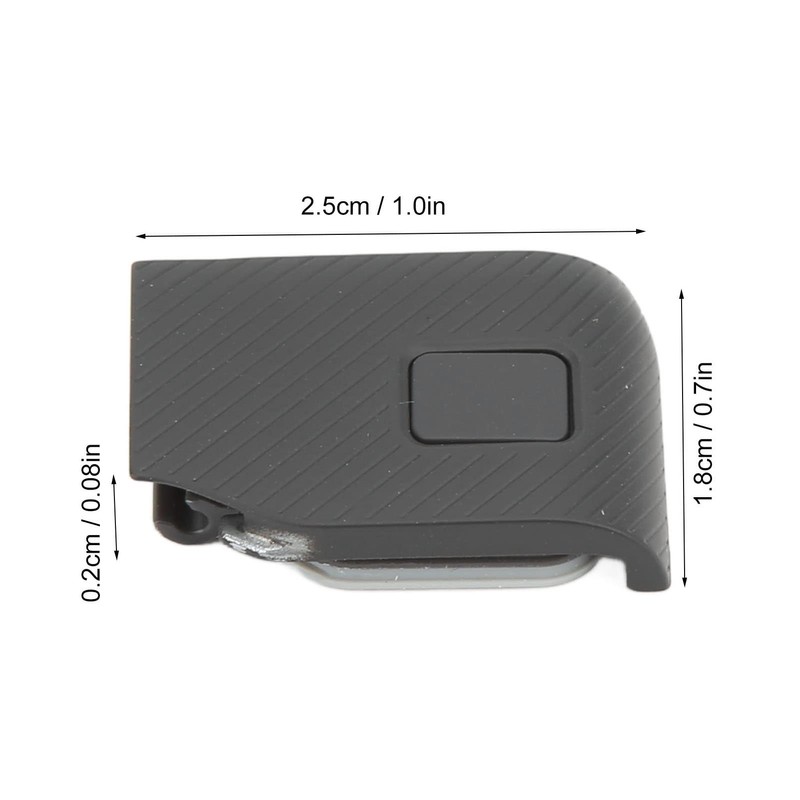 Annadue Replacement Side Door for GoPro for Hero 5 6