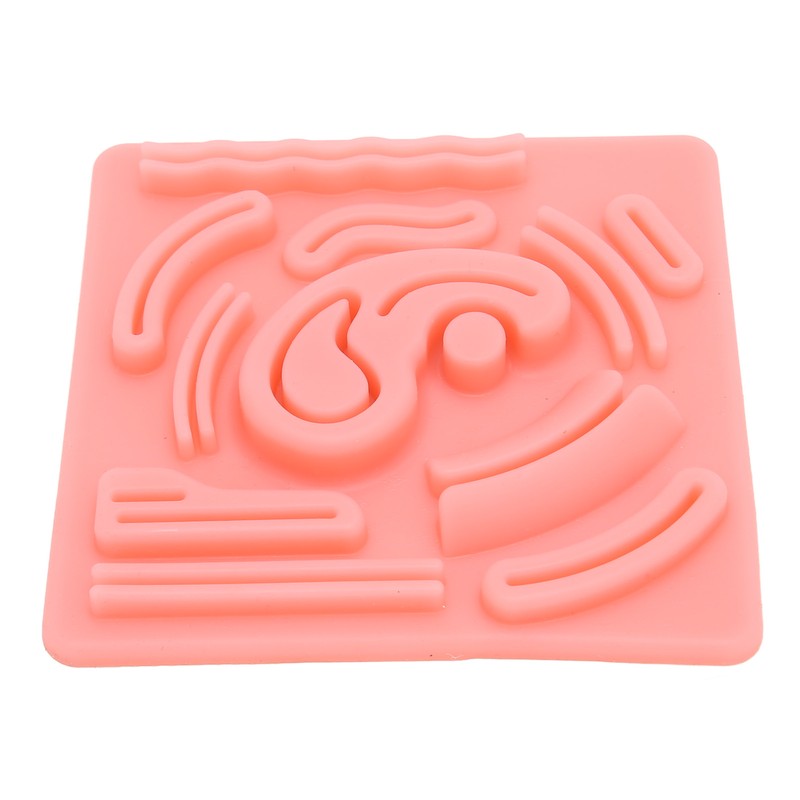 Silicone Laparoscopic Suture Simulation Pad 3D Laparoscopic Suture Pad with