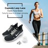 LUCKNIGHT Elastic Shoelaces, 6 Pairs No Tie Elastic Laces for