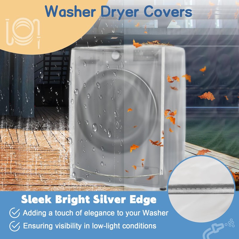 IndigoTempest9 Washer/Dryer Cover, Washer and Dryer Covers, Washine Machine Cover