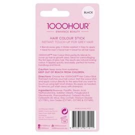 1000 Hour Hair Colour Stick Black