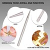6 Pieces Metal Model Kits Tool Sets, Edges Tabs Cylinder