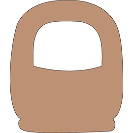 50 Sheets Easter Basket Sticky Notepad 3in Brown Cute Self Stick Easter Classroom Note Back to School Lunch Notes Bulletin Board Décor Gifts Tags Spring Decorations Teachers Memos Reminders USA Made