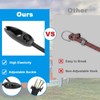 12pcs Heavy Duty Bungee Cords, 50cm Adjustable Elastic Bungee Straps,