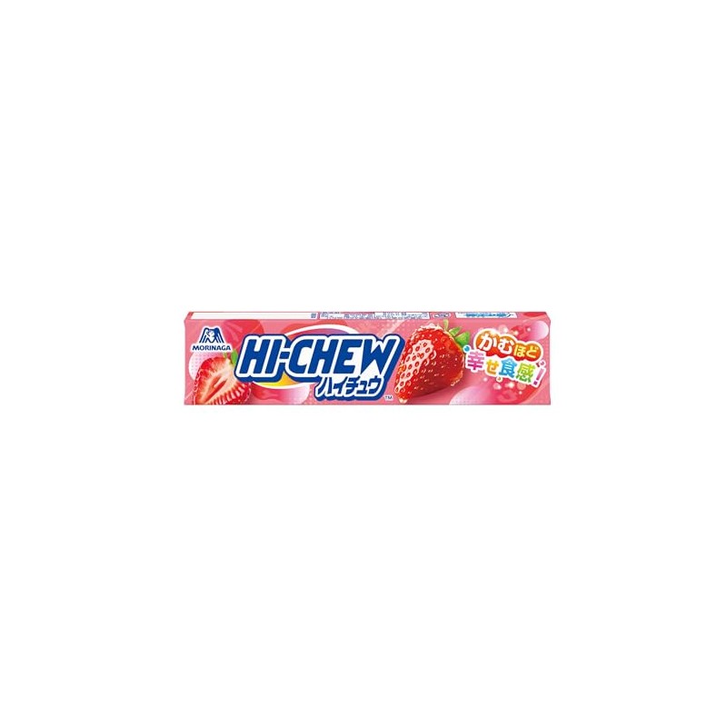 Morinaga & Co., Ltd. High Chew Strawberry, 12 Tablets x