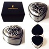 elegantmedical HANDMADE SILVER ROSE BEADS CATHOLIC Saint St Benedict ROSARY