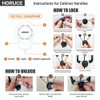 5 Pack Cabinet Locks Baby Proofing For Knobs & Handles,
