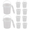 Yesdate 10 Pack 27 oz Round Deli Containers with Lids,