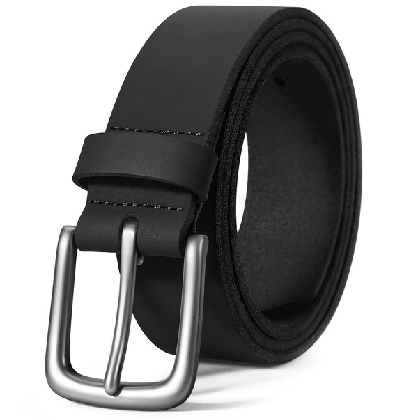 Vatan Men's Genuine Leather Casual Every Day Jeans Belts, Handmade