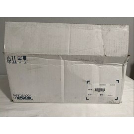 Kohler Full Skirt Trap & Attachment System Metal Black 14" K-5381-NA