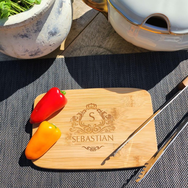 Chopping Board with Name - Wooden Board with Engraving -