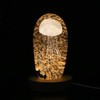 Mintso Wood Led Light Display Base for Glass Crystal Art/Paperweights,4