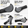 Bicycle Handle Grip, Ergonomic Grip, Lock-On Type, Shock Absorption, Fatigue,