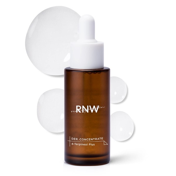 RNW Der. Concentrate 4-Terpineol Plus Serum 30ml / 1 fl.oz, Soothing Ampoule with Tea Tree Oil for Acne Prone and Sensitive Skin | Korean Skin Care