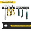 8' Heavy Duty Magnetic Tool Strip, 4 Pack Rubber Protected,