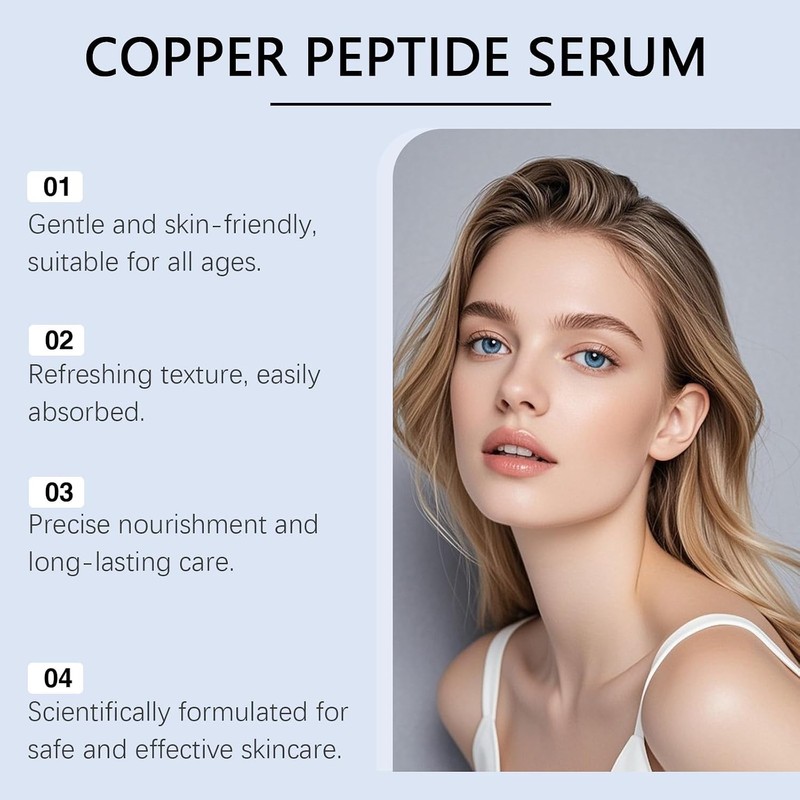 Sérum Facial Con Péptidos De Cobre