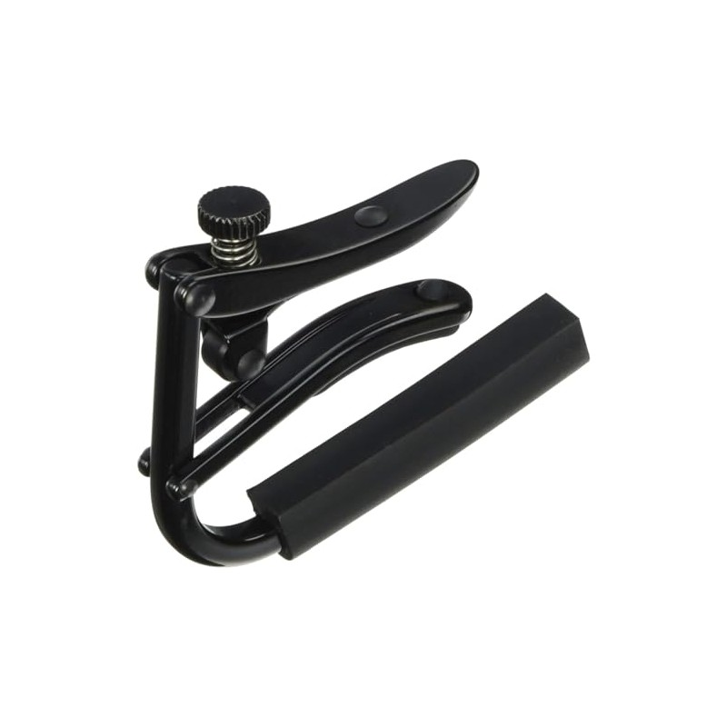 SHUBB - C1K Capo Noir, Kapodaster für Gitarre mit Stahlsaiten,
