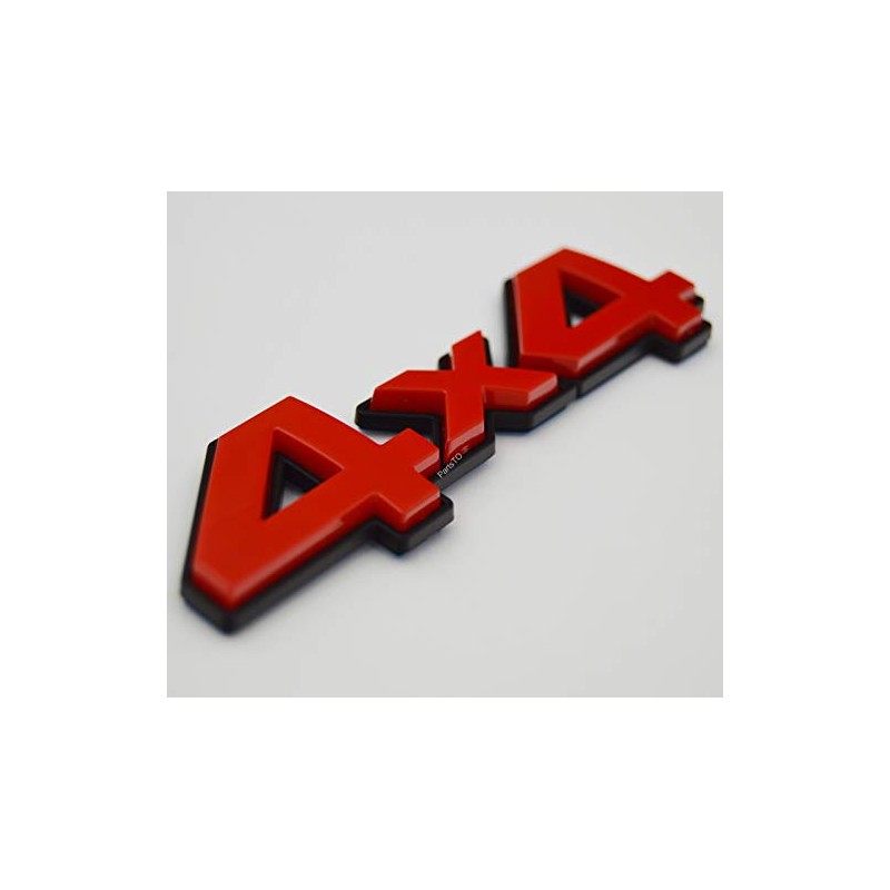 PartsTo 4x4 Decal Emblem Badge with Pre-Adhesive for Toyota Tacoma
