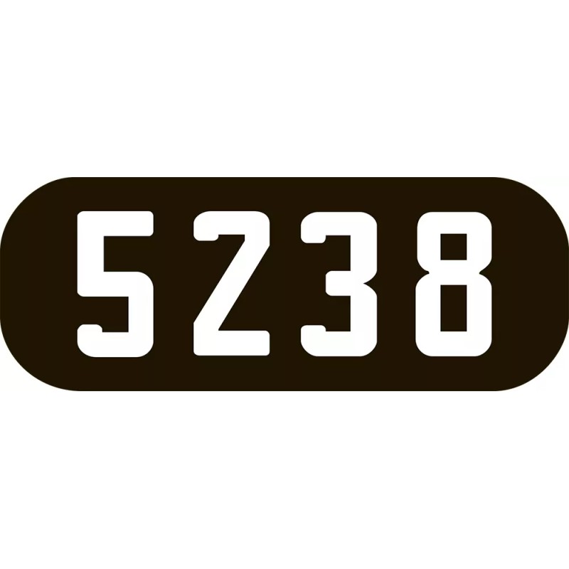 ShellScale Decals N113 - 8 Inch EMD/GE Number Board Decals