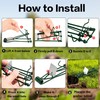 10 Pack Gopher Traps - Reusable Metal Gopher Trap, Easy