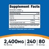 Nutricost CLA (Conjugated Linoleic Acid) 2,400mg, 240 Softgels - Gluten